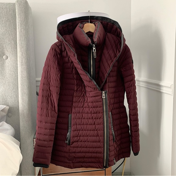 RUDSAK Jackets & Blazers - RUDSAK | Burgundy puffer like winter jacket